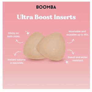 BOOMBA- NEW NEVER WORN-Ultra Boost- B CUP (+2 cup sizes)